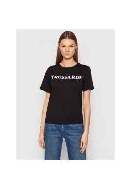Trussardi Тишърт 56T00474 Черен Regular Fit - Pepit.bg