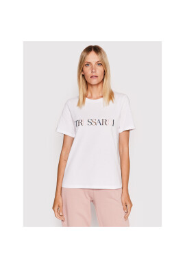 Trussardi Тишърт 56T00507 Бял Regular Fit - Pepit.bg