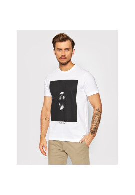 Trussardi Тишърт Greyhound Print 52T00513 Бял Regular Fit - Pepit.bg