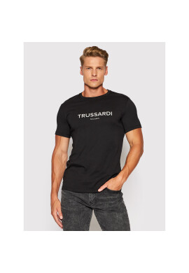 Trussardi Тишърт Logo 52T00509 Черен Regular Fit - Pepit.bg