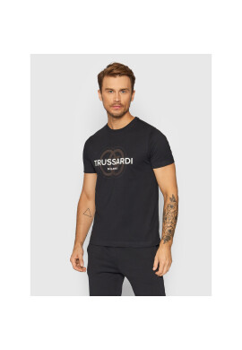 Trussardi Тишърт Logo 52T00514 Черен Regular Fit - Pepit.bg