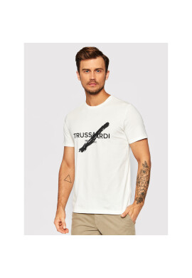 Trussardi Тишърт Logo 52T00521 Бежов Regular Fit - Pepit.bg