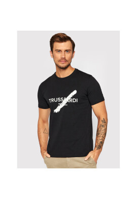 Trussardi Тишърт Logo 52T00521 Черен Regular Fit - Pepit.bg