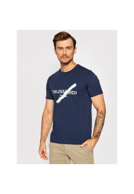 Trussardi Тишърт Logo 52T00521 Тъмносин Regular Fit - Pepit.bg