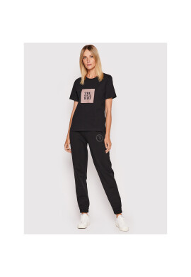 Trussardi Тишърт Logo 56T00505 Черен Regular Fit - Pepit.bg
