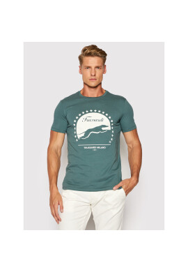 Trussardi Тишърт Pure 52T00449 Зелен Regular Fit - Pepit.bg