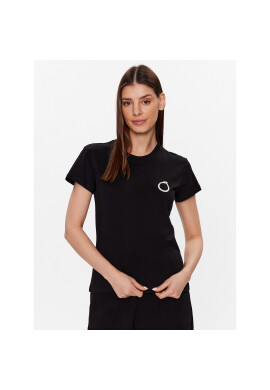 Trussardi Тишърт Small Greyhound 56T00538 Черен Regular Fit - Pepit.bg