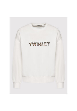 TWINSET Анцуг 221LB25AA Бял Relaxed Fit - Pepit.bg