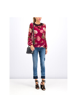 TWINSET Блуза 192TP2724 Бордо Regular Fit - Pepit.bg