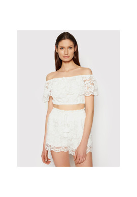 TWINSET Блуза 211LM2KNN Бял Regular Fit - Pepit.bg