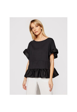 TWINSET Блуза 211TT2400 Черен Relaxed Fit - Pepit.bg