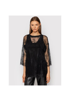 TWINSET Блуза 212LL2DAA Черен Regular Fit - Pepit.bg