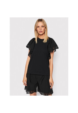 TWINSET Блуза 221TT2141 Черен Regular Fit - Pepit.bg