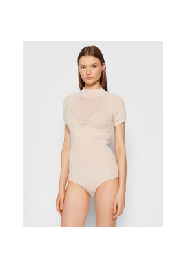 TWINSET Боди 212LL3GNN Бежов Regular Fit - Pepit.bg