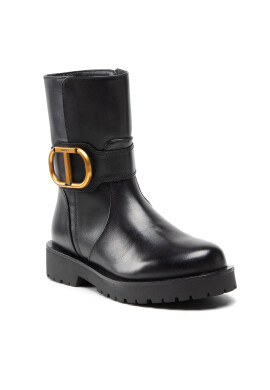 TWINSET Боти Biker 212TCT032 Черен - Pepit.bg