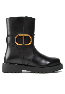 TWINSET Боти Biker 212TCT032 Черен - Pepit.bg