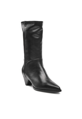 TWINSET Ботуши Mid Boot 212TCT112 Черен - Pepit.bg