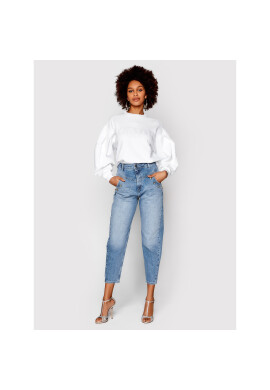 TWINSET Дънки 221TP2101 Тъмносин Relaxed Fit - Pepit.bg