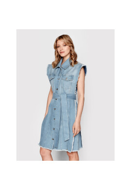 TWINSET Дънкова рокля 221AT2291 Син Regular Fit - Pepit.bg
