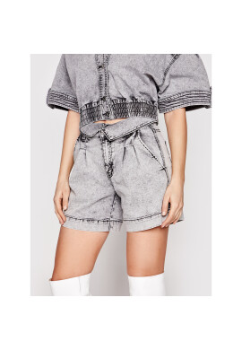 TWINSET Дънкови шорти 211MT2567 Сив Regular Fit - Pepit.bg