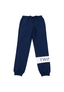 TWINSET Долнище анцуг 201GJ2374 D Тъмносин Regular Fit - Pepit.bg