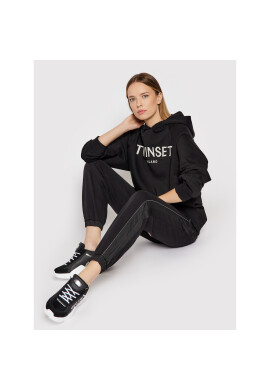 TWINSET Долнище анцуг 212LI2SCC Черен Regular Fit - Pepit.bg