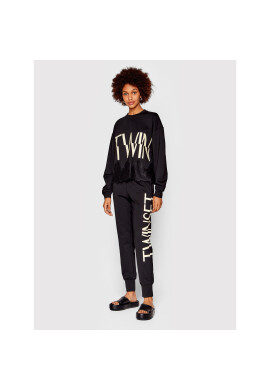 TWINSET Долнище анцуг 222TP2431 Черен Regular Fit - Pepit.bg