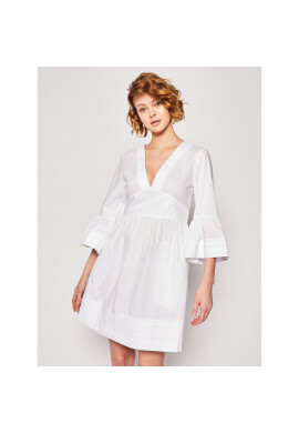 TWINSET Ежедневна рокля 201TT2072 Бял Regular Fit - Pepit.bg
