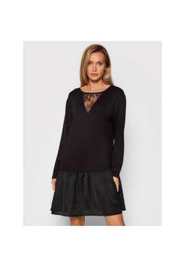 TWINSET Ежедневна рокля 212LL2BDD Черен Regular Fit - Pepit.bg