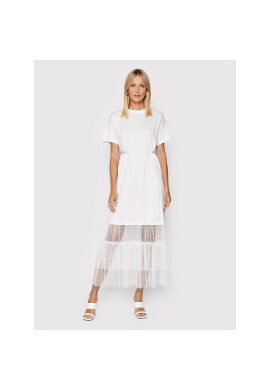 TWINSET Ежедневна рокля 221TP2541 Бял Regular Fit - Pepit.bg