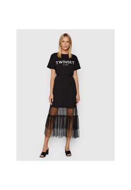 TWINSET Ежедневна рокля 221TP2541 Черен Regular Fit - Pepit.bg