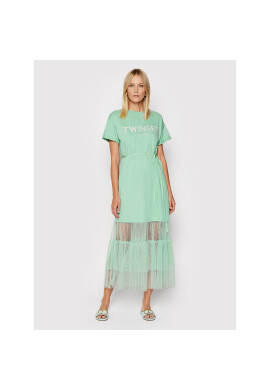 TWINSET Ежедневна рокля 221TP2541 Зелен Regular Fit - Pepit.bg