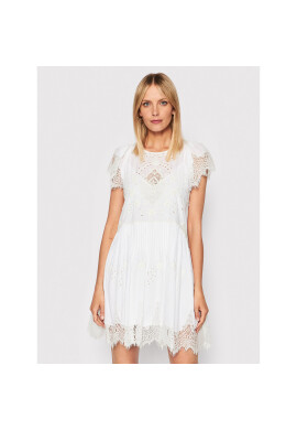 TWINSET Ежедневна рокля 221TT2021 Бял Regular Fit - Pepit.bg