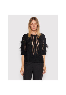 TWINSET Кардиган 222TP3091 Черен Regular Fit - Pepit.bg