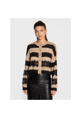 TWINSET Кардиган 222TP3132 Бежов Regular Fit - Pepit.bg