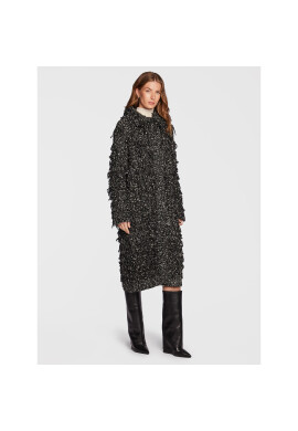TWINSET Кардиган 222TT3202 Черен Relaxed Fit - Pepit.bg