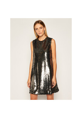 TWINSET Коктейлна рокля 202ST2140 Черен Regular Fit - Pepit.bg