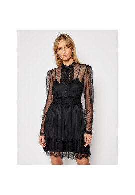 TWINSET Коктейлна рокля 202TP2201 Черен Regular Fit - Pepit.bg