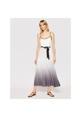 TWINSET Коктейлна рокля 211LL2MLL Бял Regular Fit - Pepit.bg