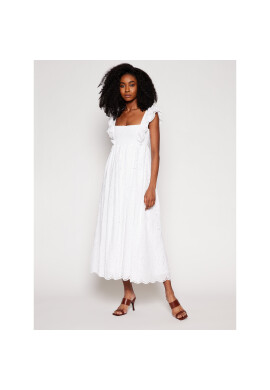 TWINSET Лятна рокля 211TT2590 Бял Regular Fit - Pepit.bg
