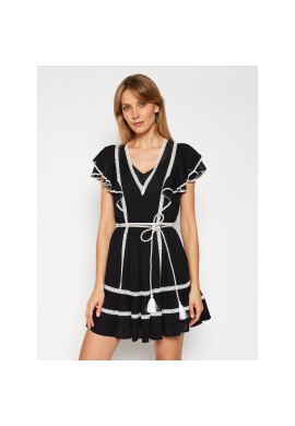 TWINSET Лятна рокля 211TT2602 Черен Regular Fit - Pepit.bg