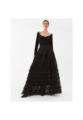 TWINSET Макси пола 232TP2642 Черен Regular Fit - Pepit.bg