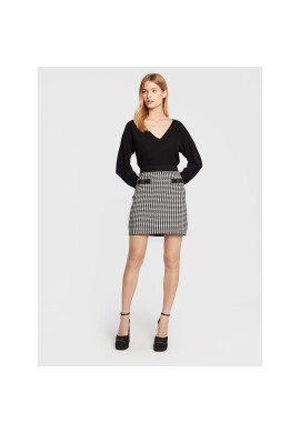 TWINSET Мини пола 222TT3302 Черен Regular Fit - Pepit.bg