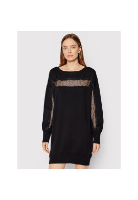 TWINSET Плетена рокля 212TP3202 Черен Regular Fit - Pepit.bg