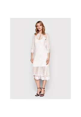 TWINSET Плетена рокля 221AT3041 Бял Regular Fit - Pepit.bg