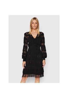 TWINSET Плетена рокля 221TP3032 Черен Regular Fit - Pepit.bg