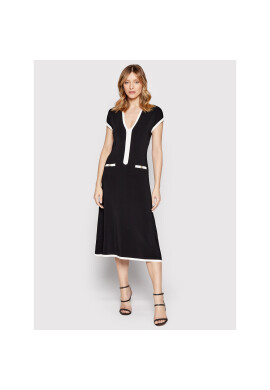 TWINSET Плетена рокля 221TT309B Черен Regular Fit - Pepit.bg