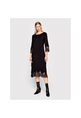 TWINSET Плетена рокля 222TP3020 Черен Regular Fit - Pepit.bg