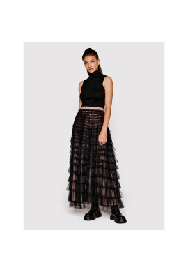 TWINSET пола от тюл 222TP2111 Черен Regular Fit - Pepit.bg