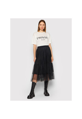 TWINSET пола от тюл 221TP2720 Черен Regular Fit - Pepit.bg